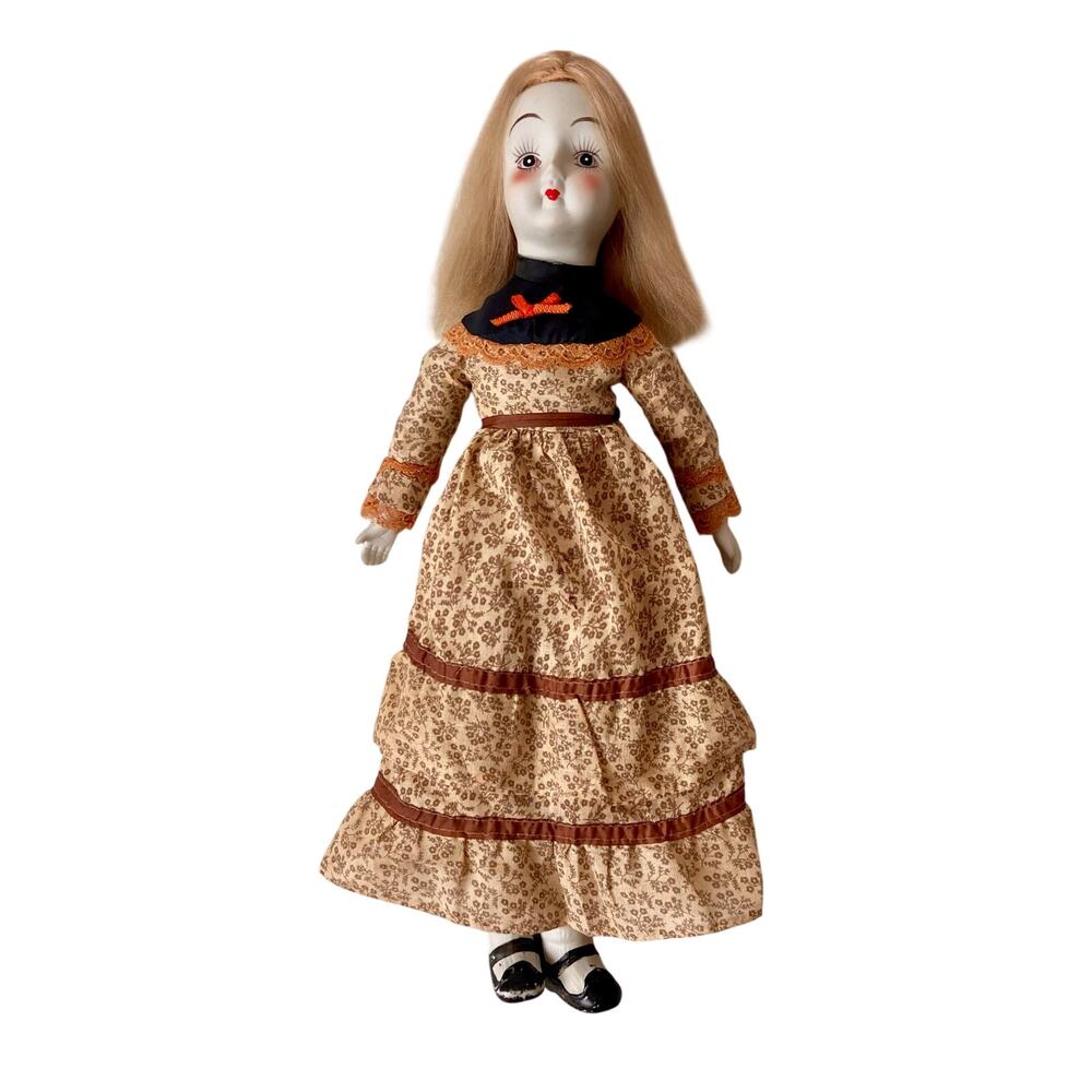 Vintage 1970"s Porcelain Doll